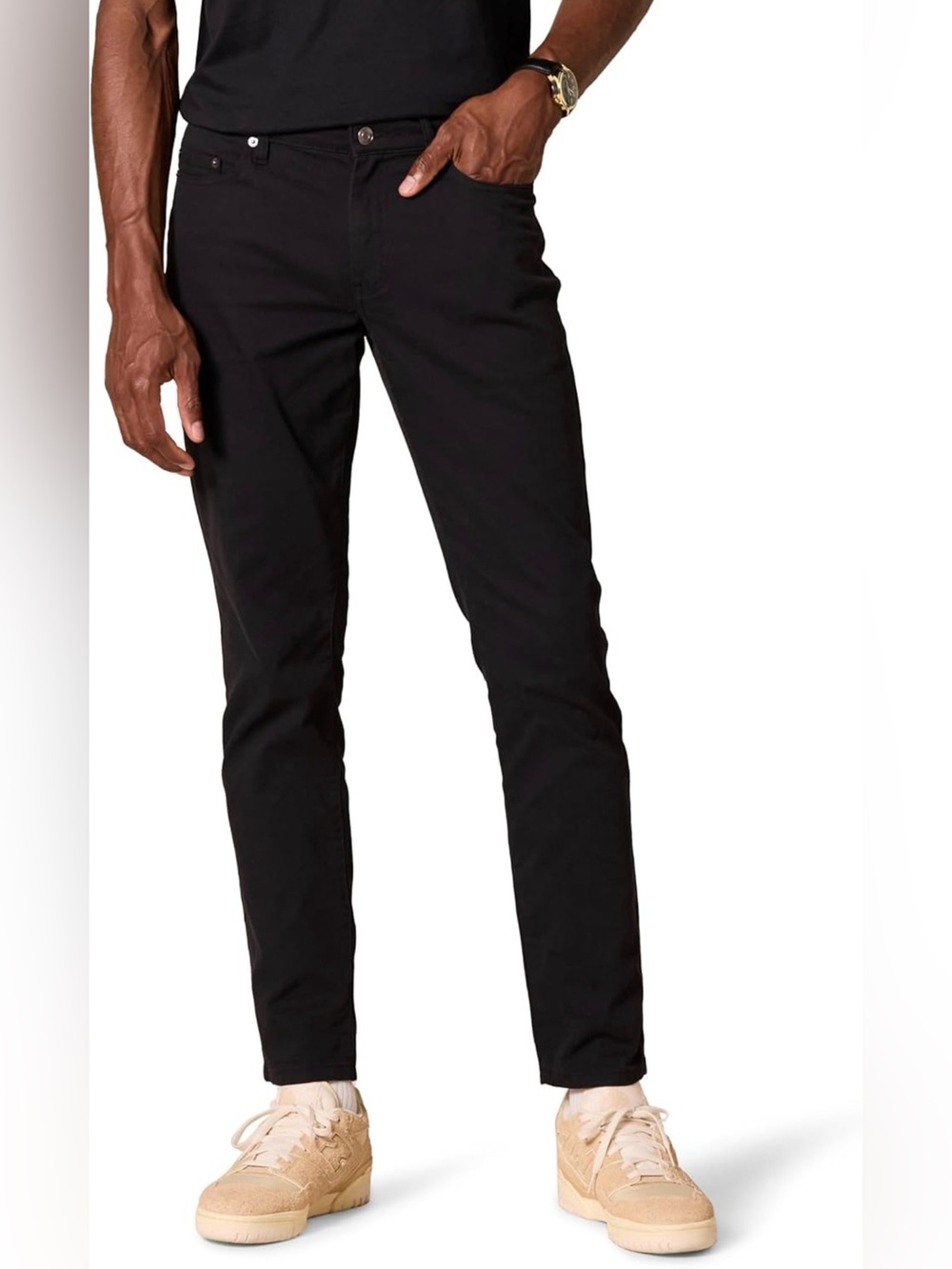 Amazon Essentials Men's 5-Pocket Stretch Twill Casual Pants
